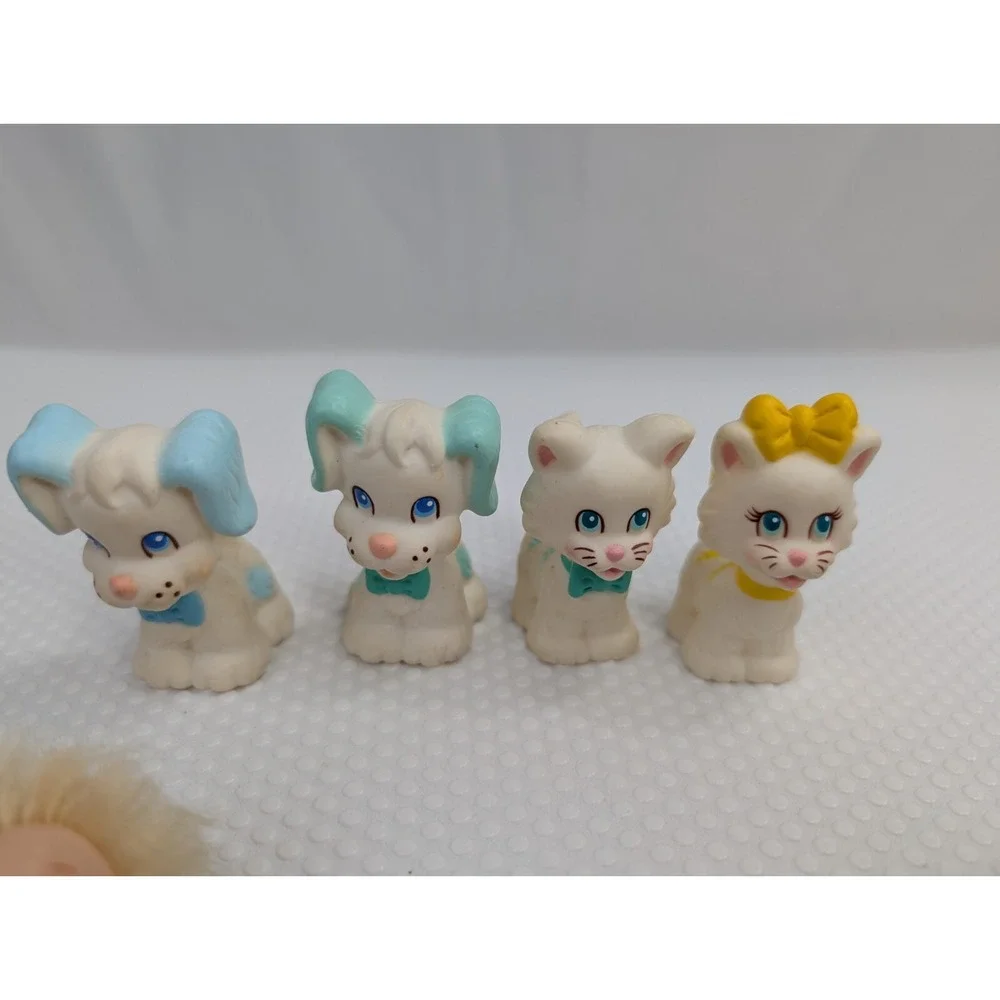 Tyco Quints Baby Doll Dog Cat Accessories‎ Lot 1991